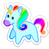 Unicorn sticker